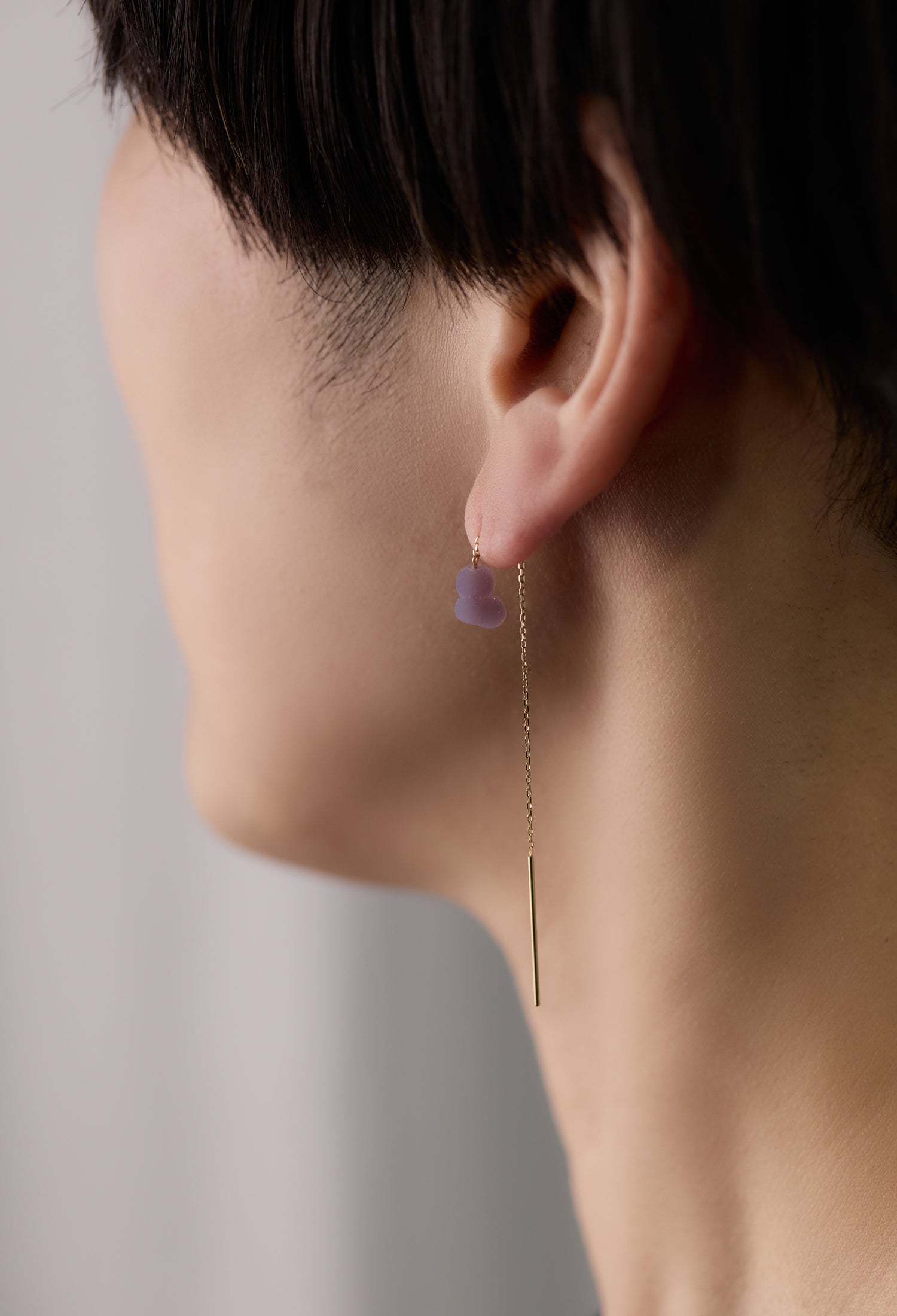 ボロロ bororo サファイア ピアス bororo（ボロロ）甘さをおさえた大人カラーのサファイア - CULET