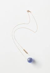 Blue Chalcedony gyoku Necklace / S