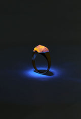 【一点もの】Afghanite Mini Rock Ring Crystal