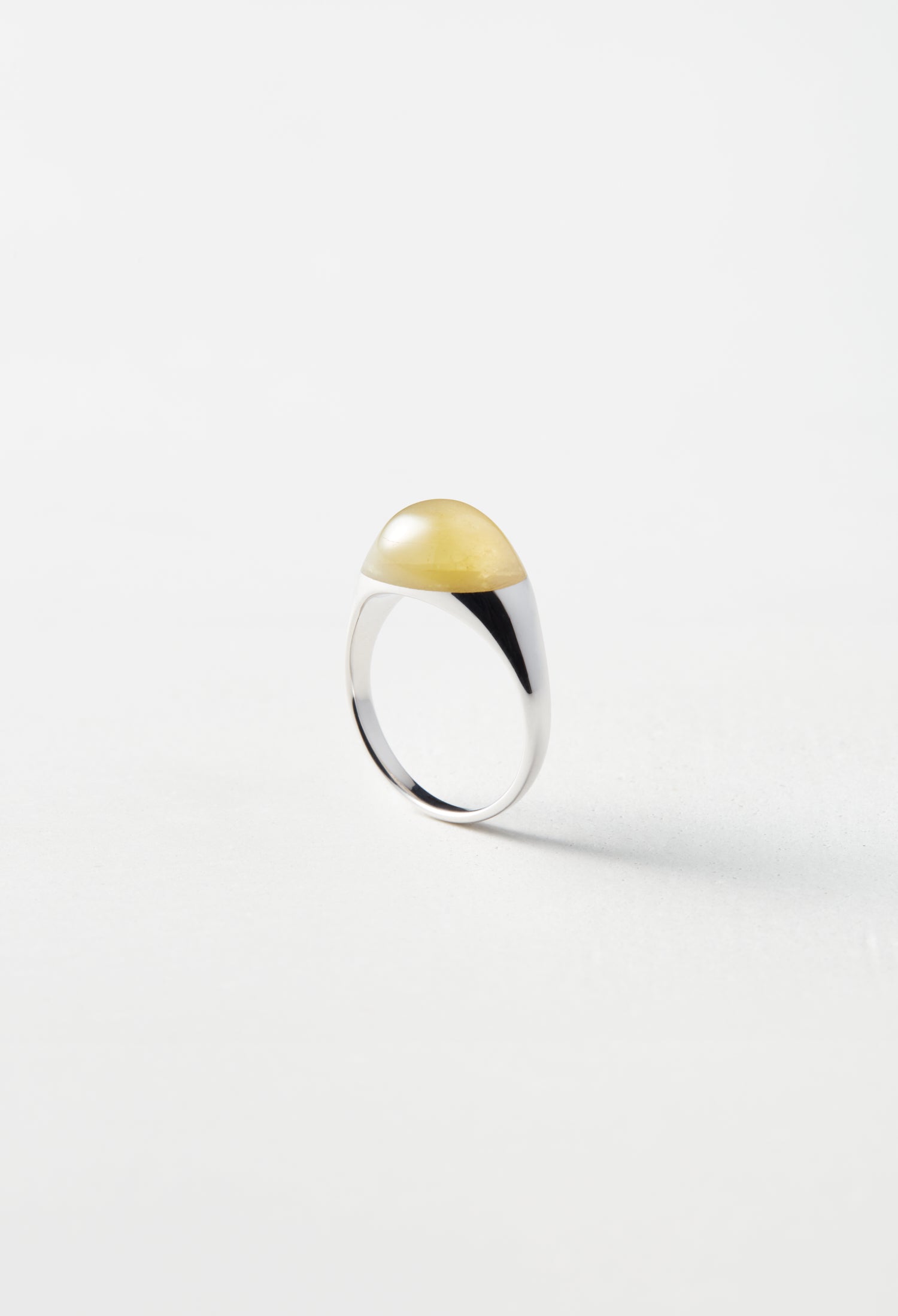 一点もの】Yellow Beryl Mini Rock Ring Round – bororo