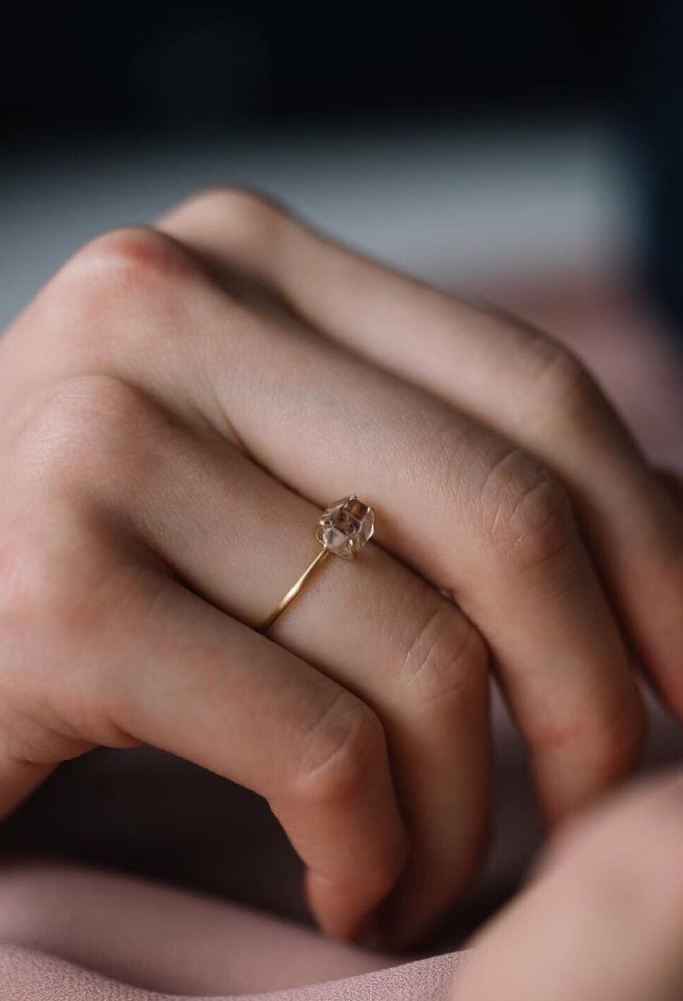 Diamond Quartz Ring – bororo