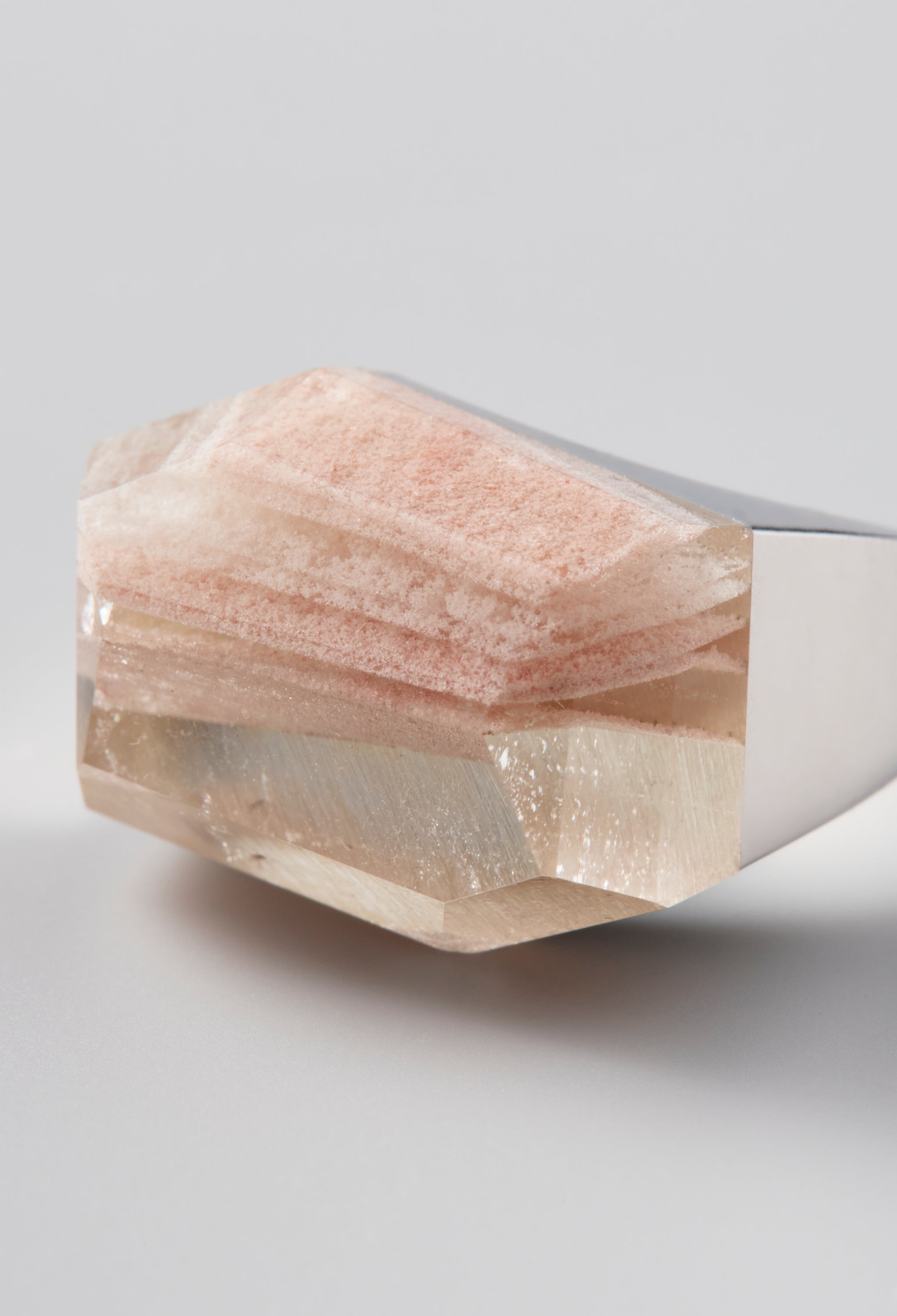 一点もの] Garden Quartz Rock Ring / Crystal / Silver – bororo
