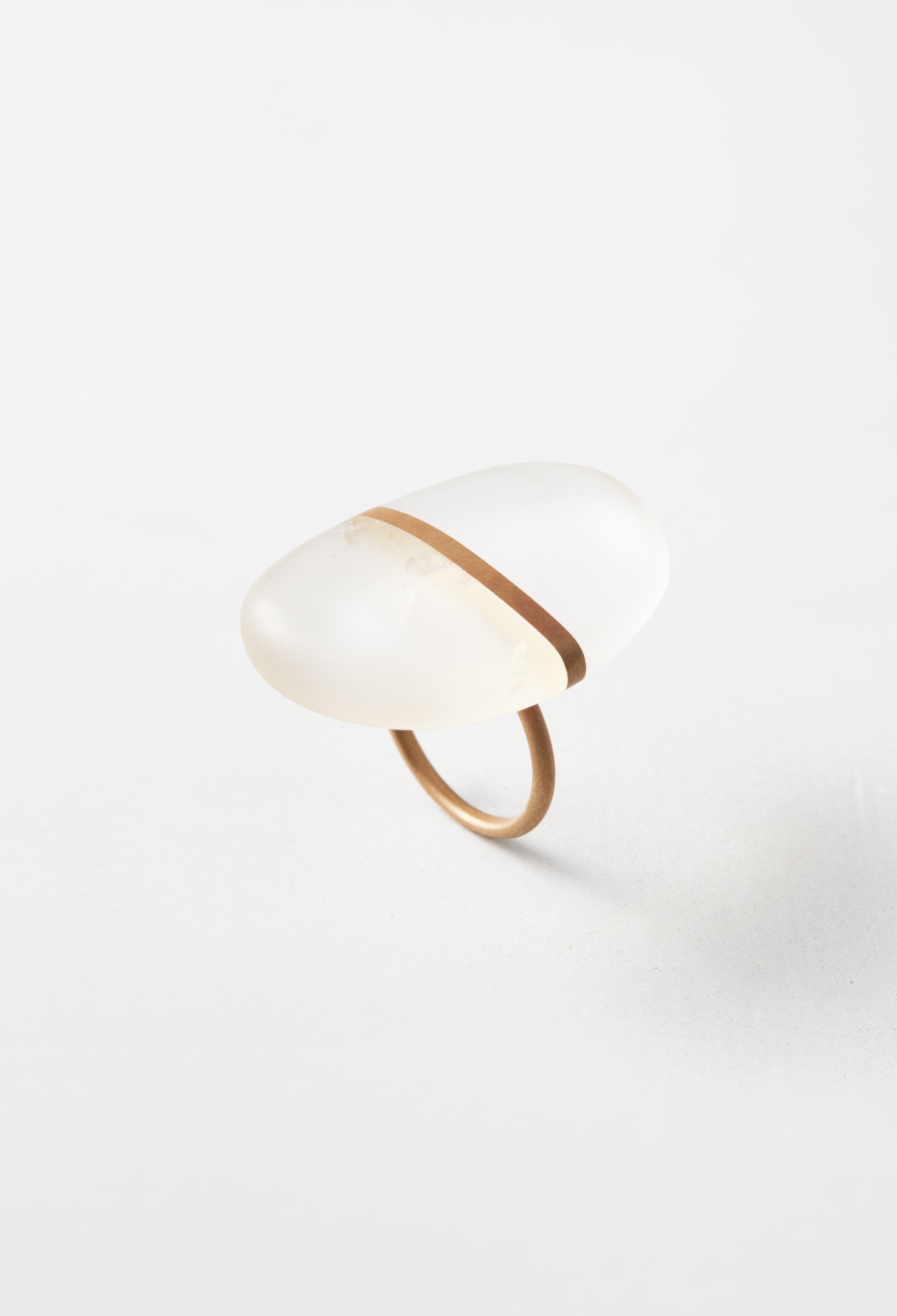 一点もの】Quartz Round Ring – bororo