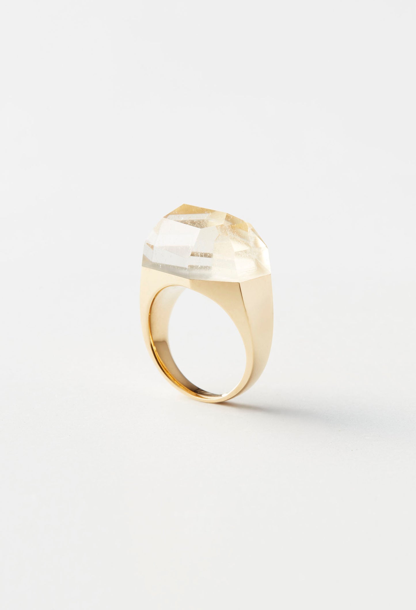 Quartz Rock Ring /Crystal