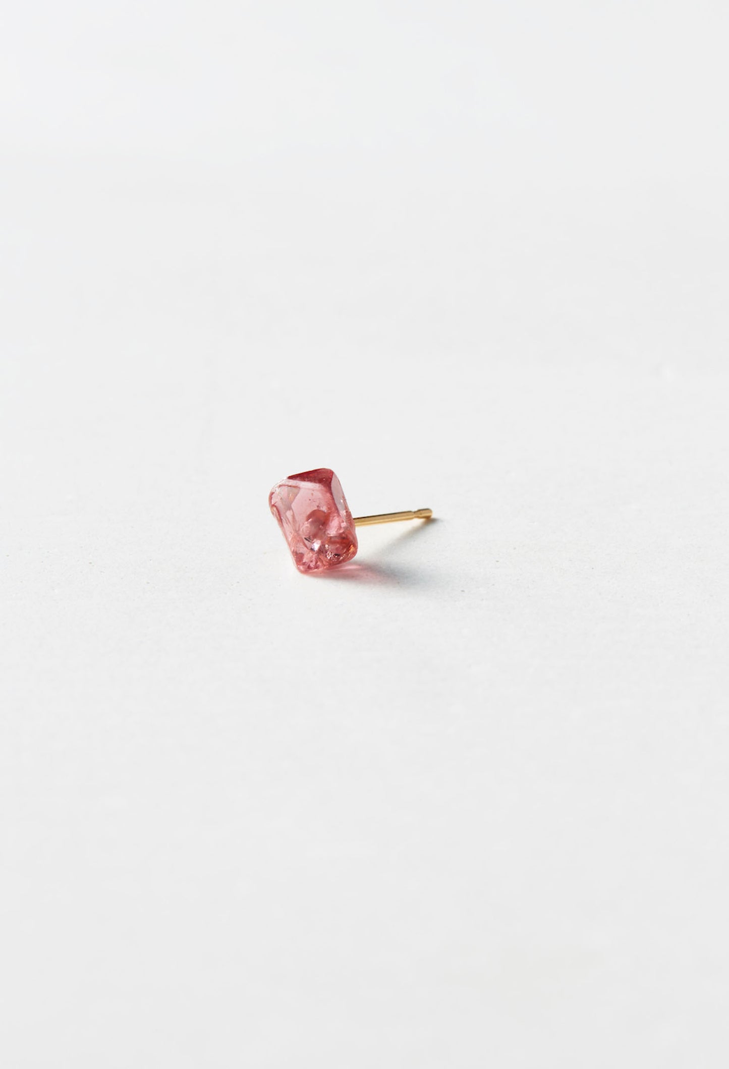 Spinel Crystal Pierced Earring