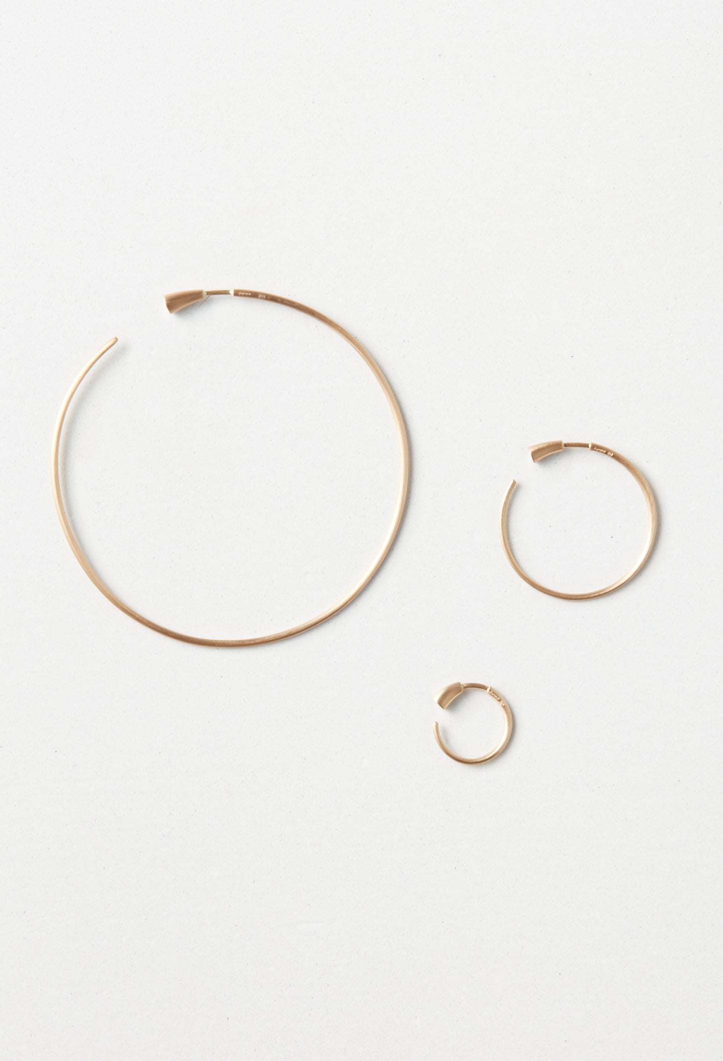 wedge hoop L / K18YG