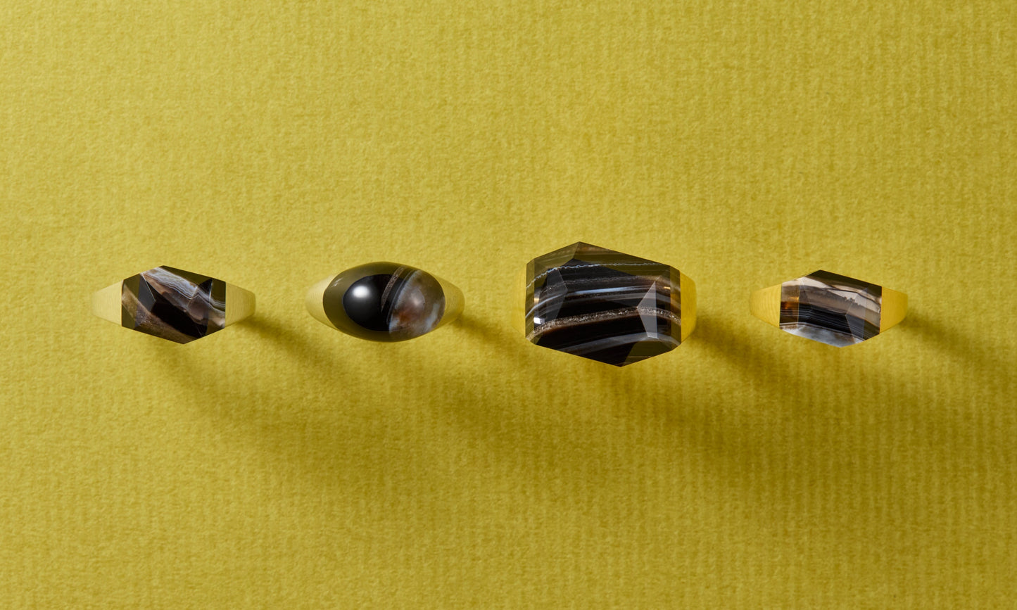 Black Banded Agate