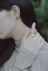 Peridot Pierced Earring