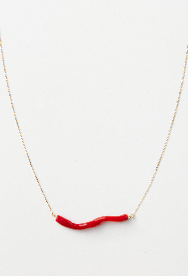 Coral Necklace / 80cm