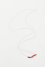 Coral Long Necklace / 80cm