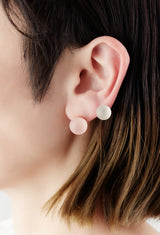 Quartz gyoku Pierced Earring / 10mm
