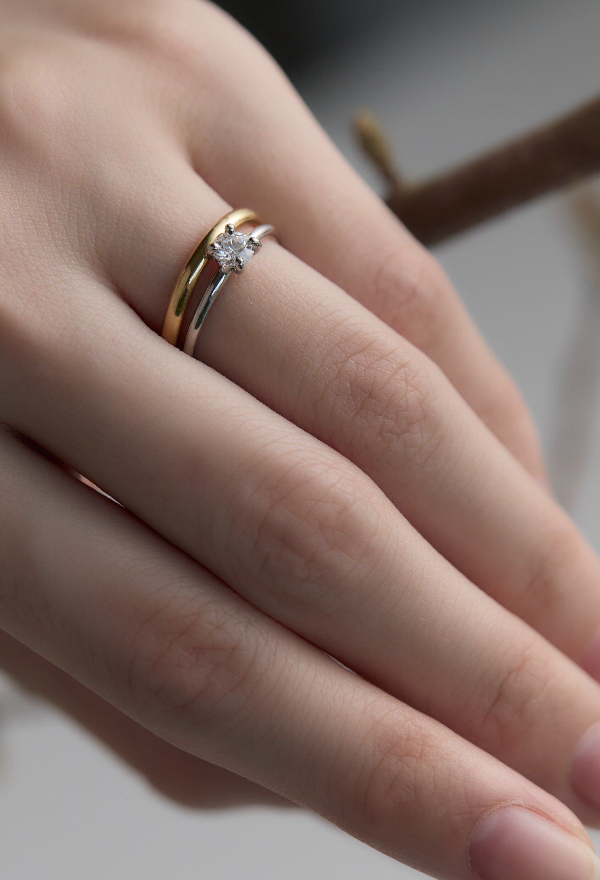 Marriage Ring / K18YG – bororo