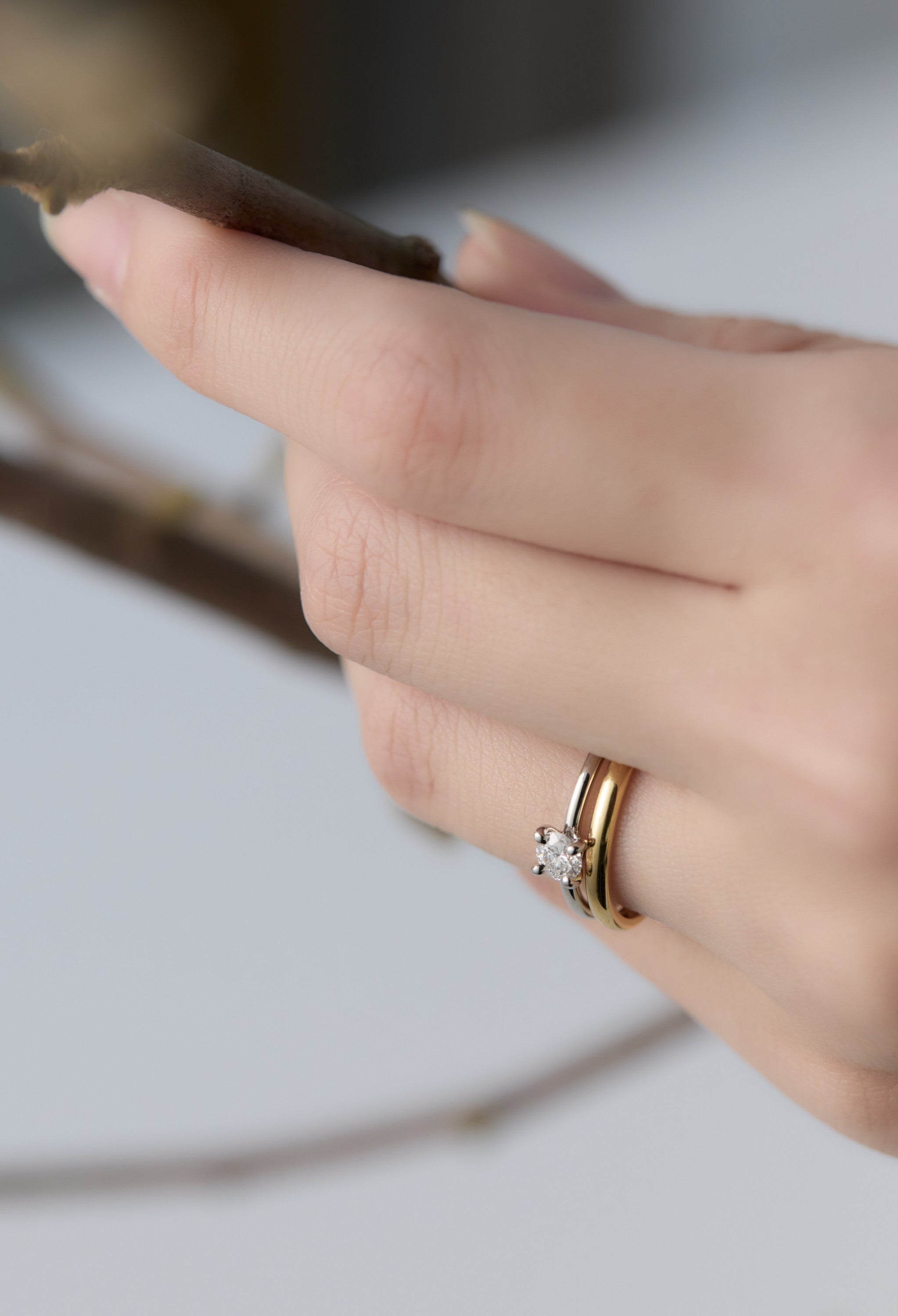 Marriage Ring / K18YG – bororo