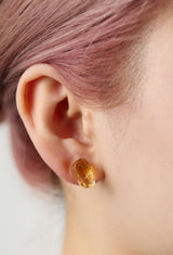 Citrine Point Earrings