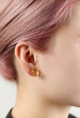 Citrine Point Earrings