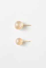 Rutile Quartz gyoku Pierce / 10mm