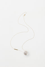 [一点もの] Red Rutile Quartz gyoku Necklace / M
