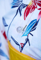 [一点もの] Red Rutile Quartz gyoku Necklace / M