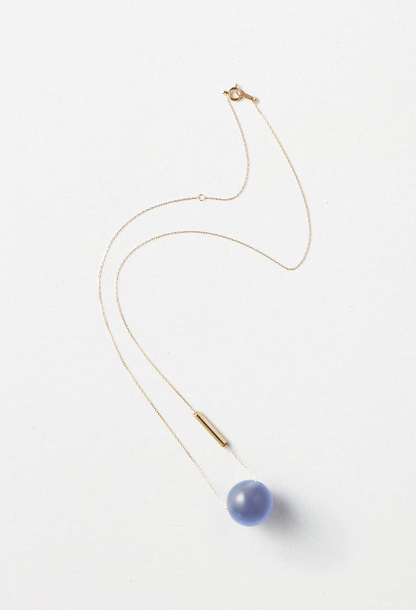 Blue Chalcedony gyoku Necklace SizeS