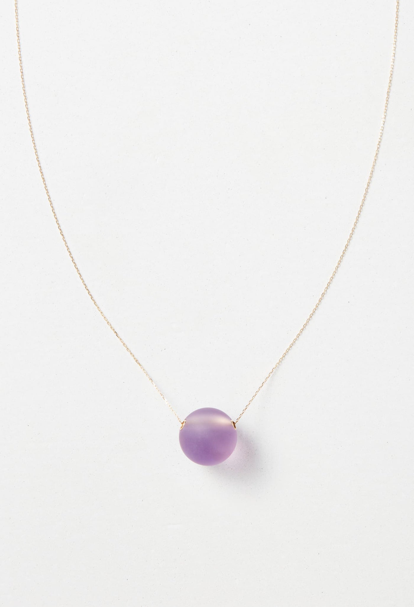 Amethyst gyoku Necklace / S / Matte – bororo