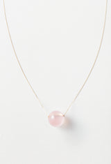 Rose Quartz gyoku Necklace / S