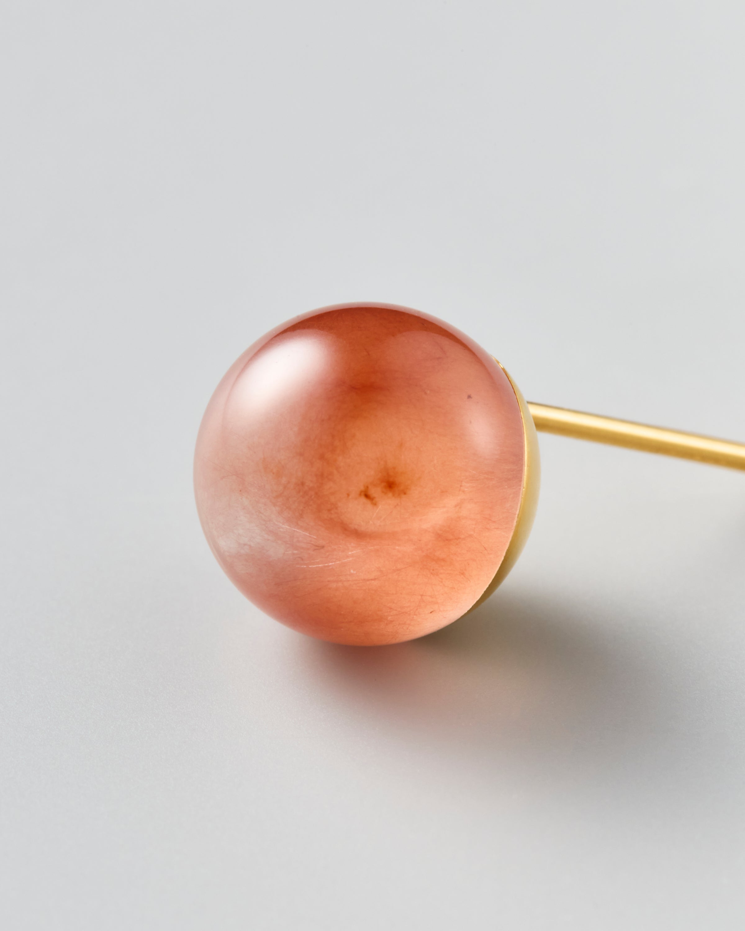 Rutile Quartz gyoku Pierce / 10mm