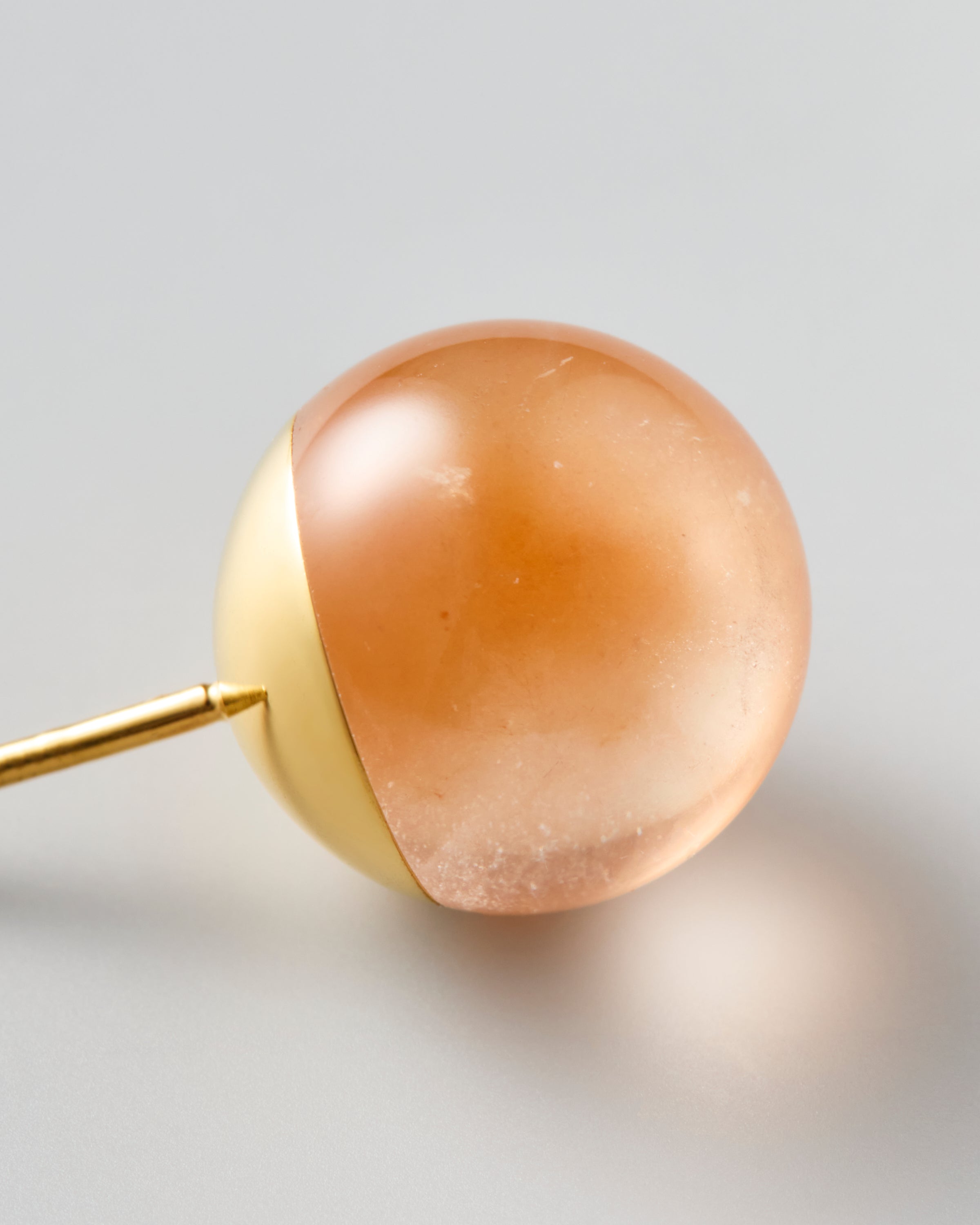 Rutile Quartz gyoku Pierce / 10mm