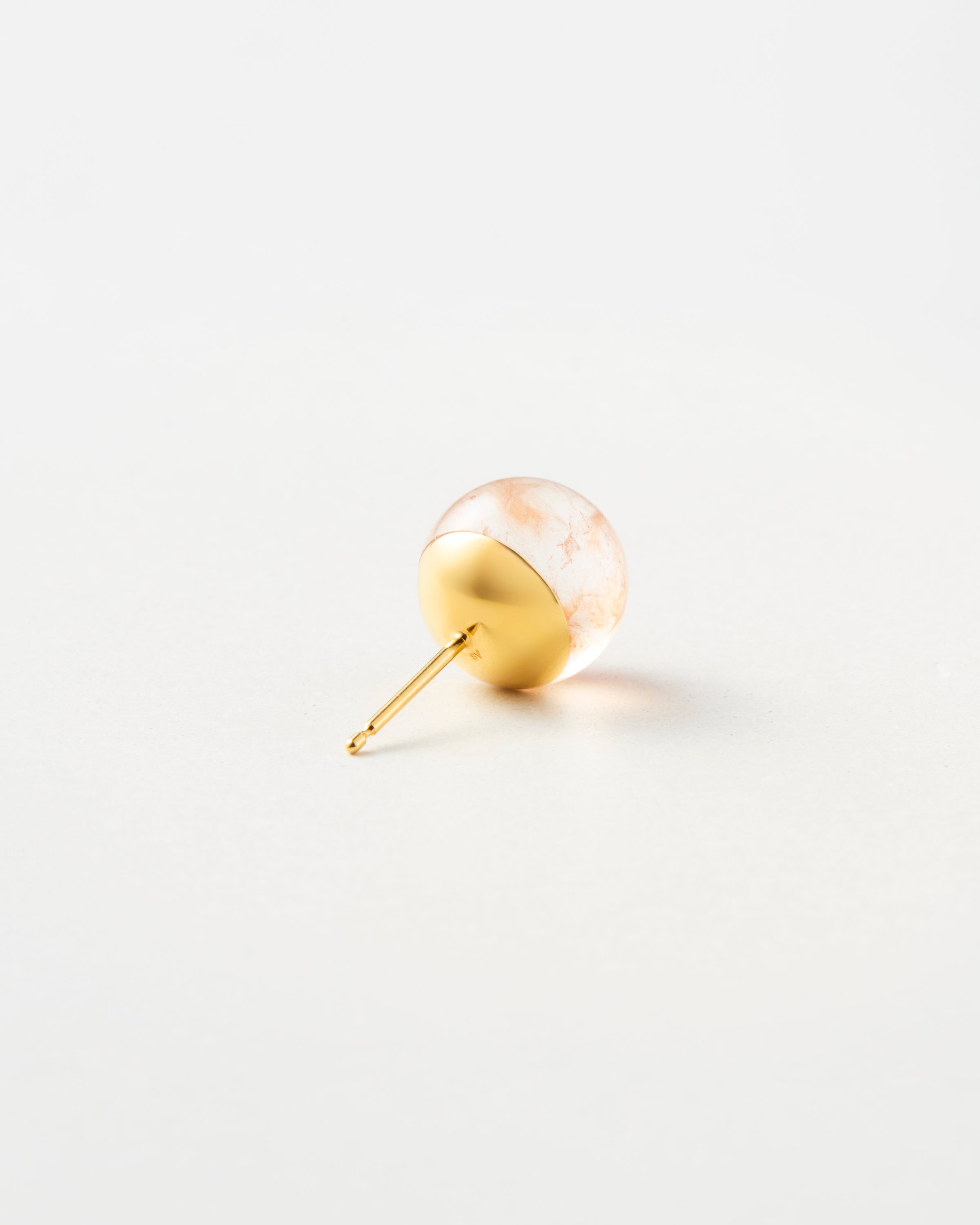 Rutile Quartz gyoku Pierce / 10mm