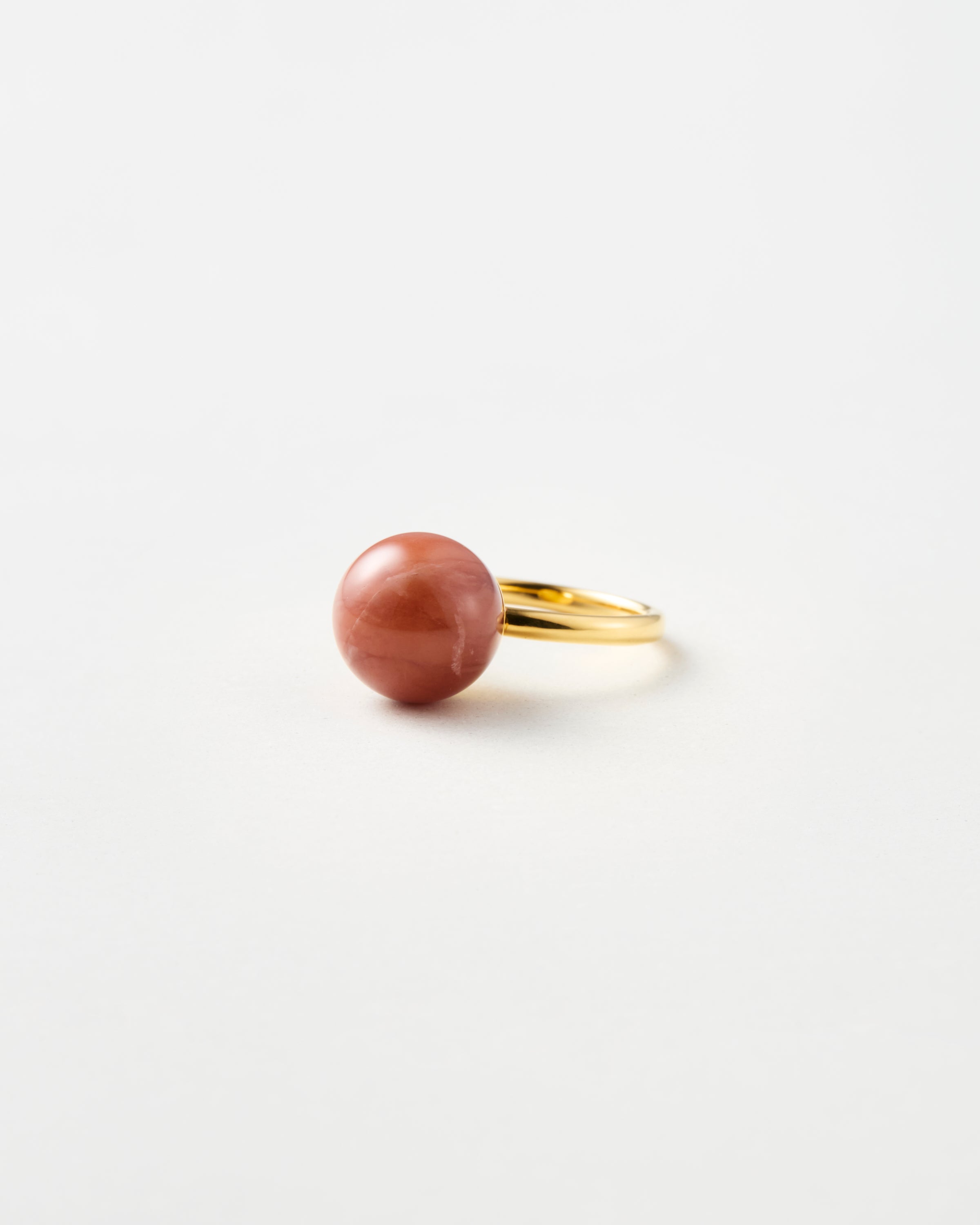 [One-of-a-kind] Rutile Quartz gyoku Ring / M