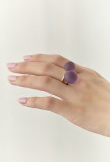 Amethyst gyoku Ring / M