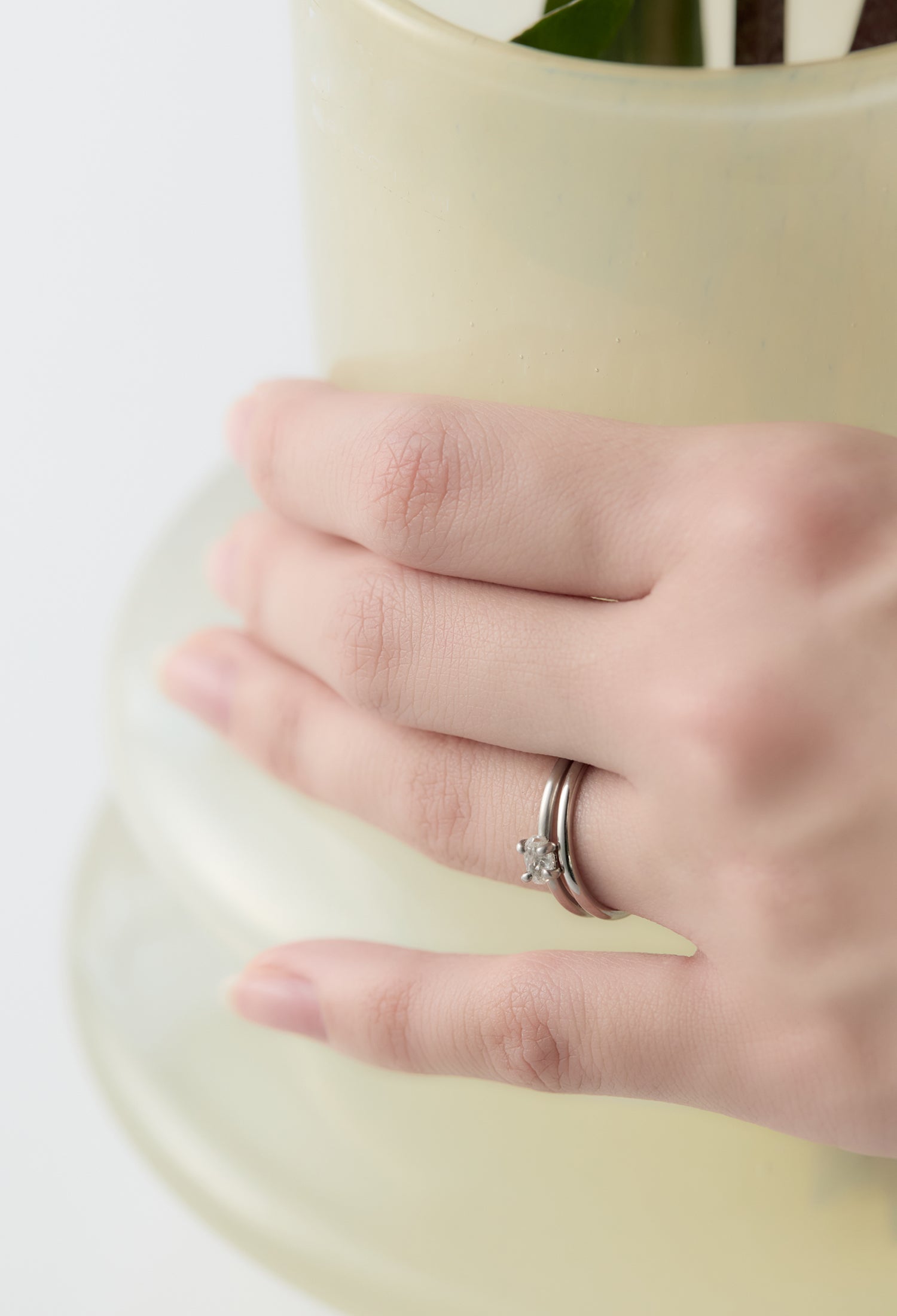 Marriage Ring / Pt950 – bororo