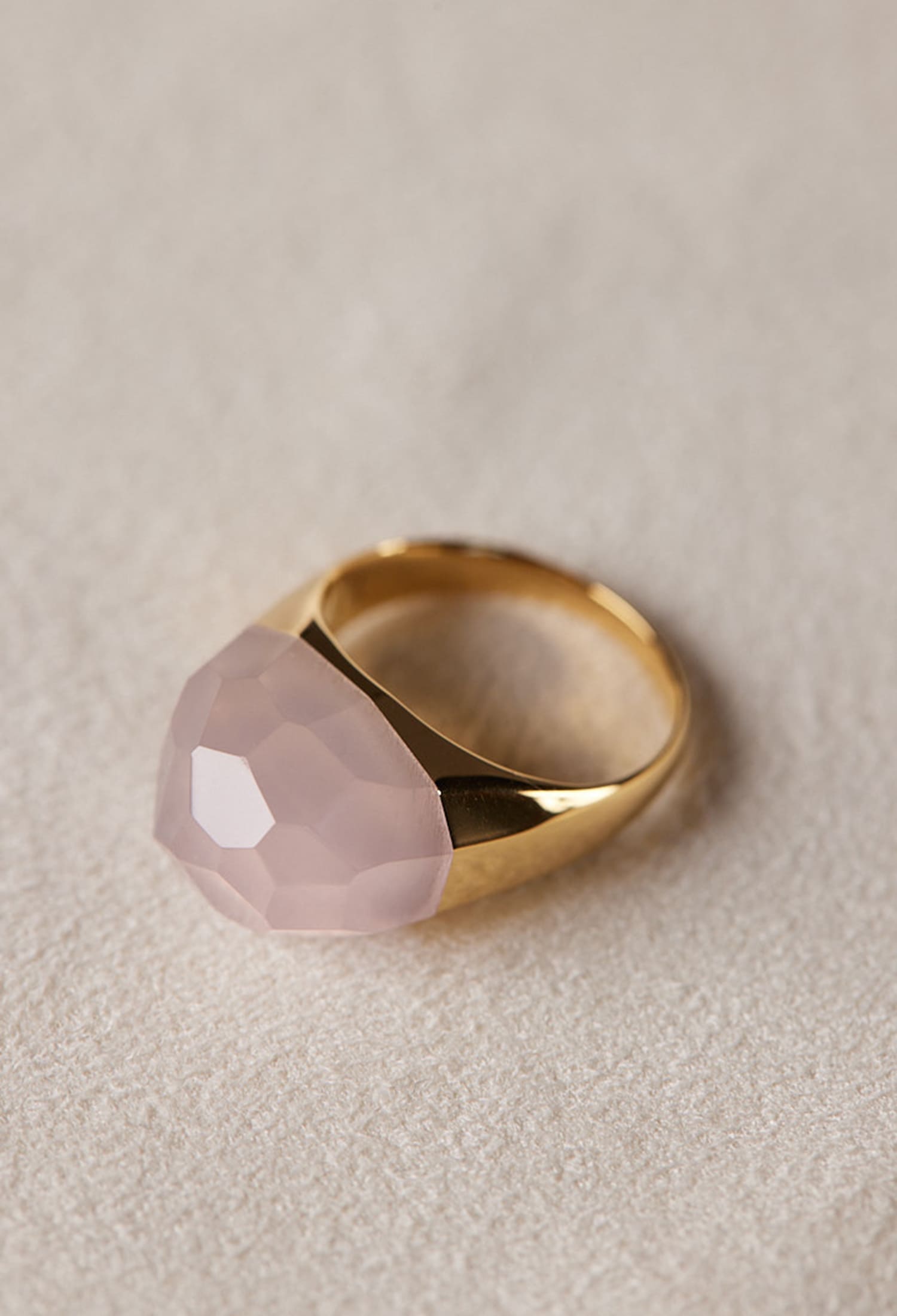 Rose Quartz Ring