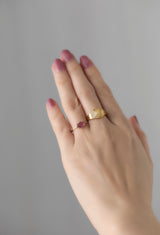 [一点もの] Malaya Garnet Gem Ring