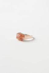 【一点もの】Red Rutile Quartz Mini Rock Ring Crystal