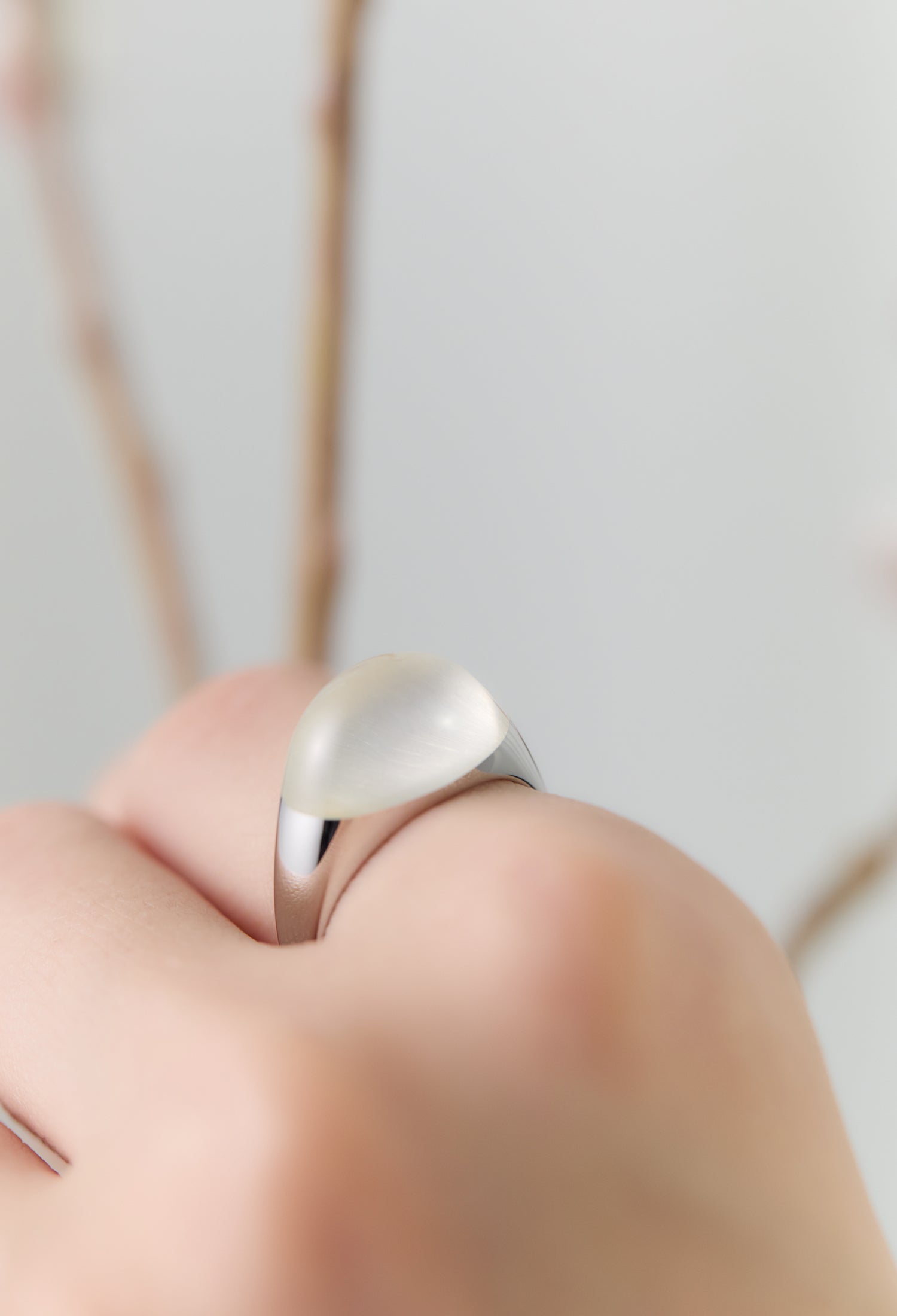 Bororo ミルキークオーツリング 13号 Bororo ミルキークオーツリング 13号