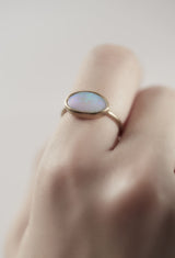 【一点もの】Opal Cabochon Ring
