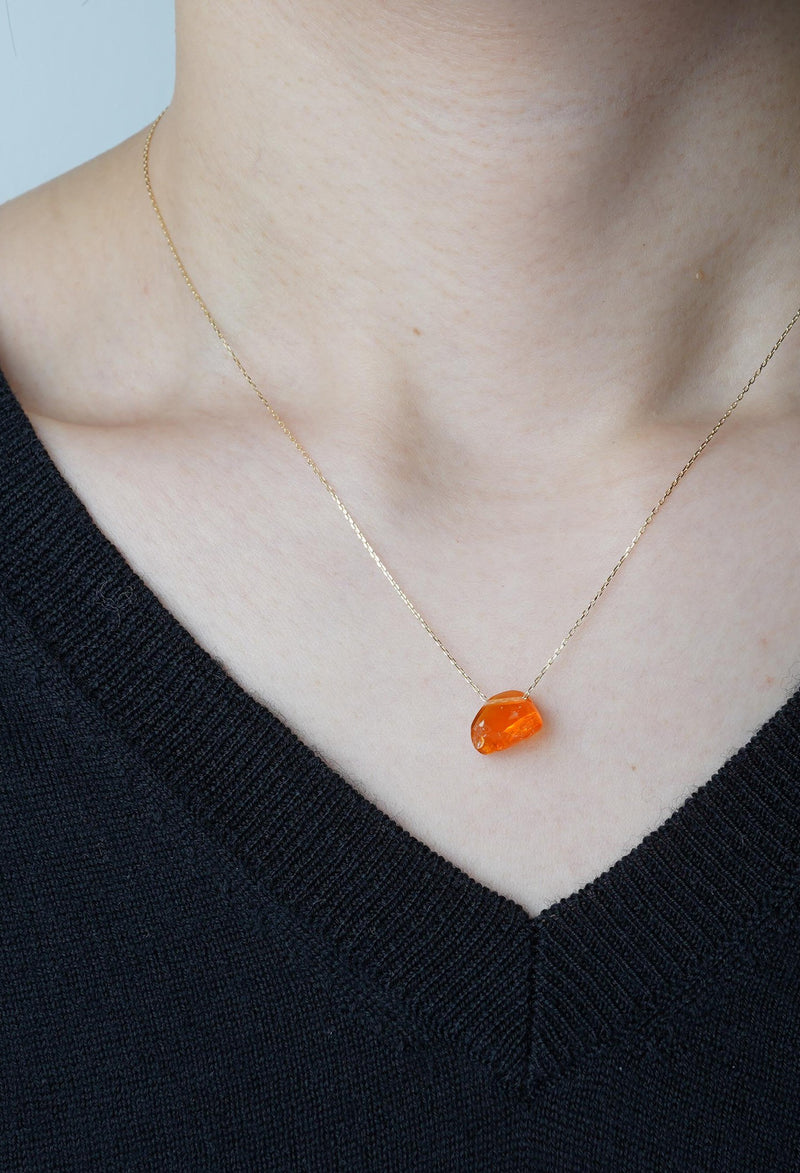 Fire Opal Necklace