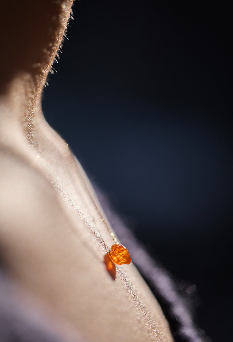 Fire Opal Necklace – bororo