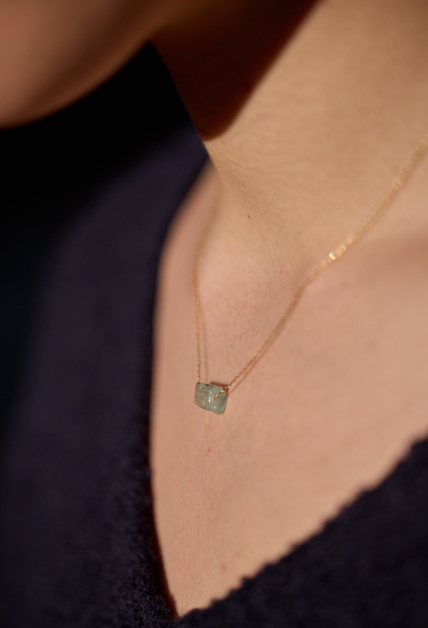 bororo Aquamarine Necklace