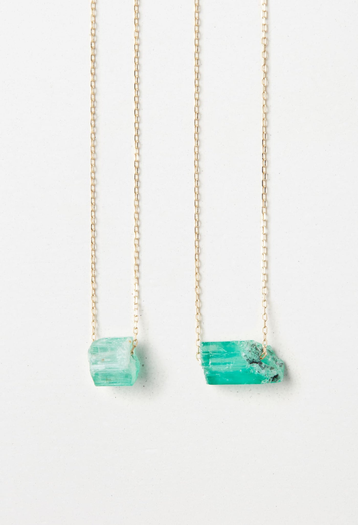 エメラルドネックレス　ビーズ　ジュエリー　emerald necklace Emerald Necklace – bororo