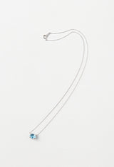 [一点もの] Aquamarine Faceted Necklace