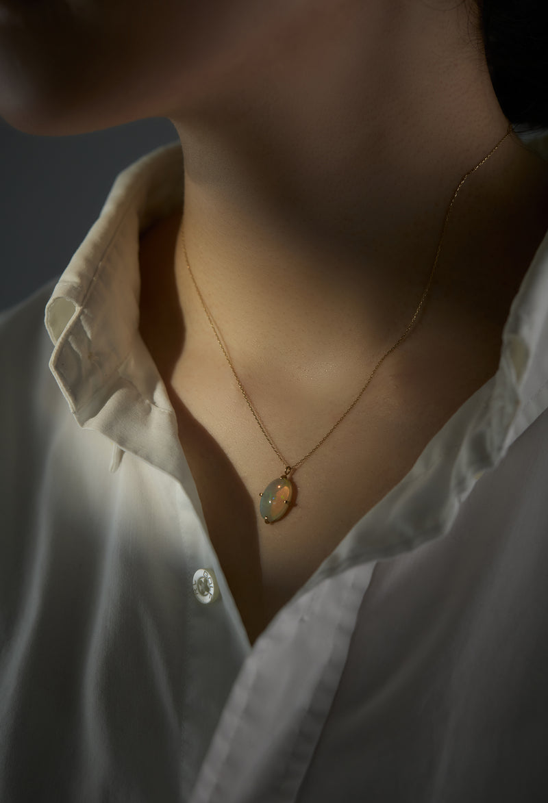 [一点もの] Opal Necklace