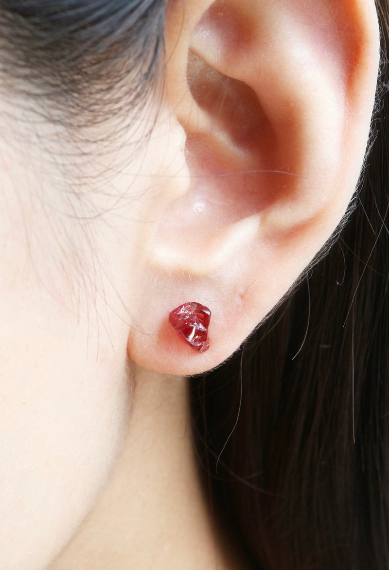 Rhodolite Pierce