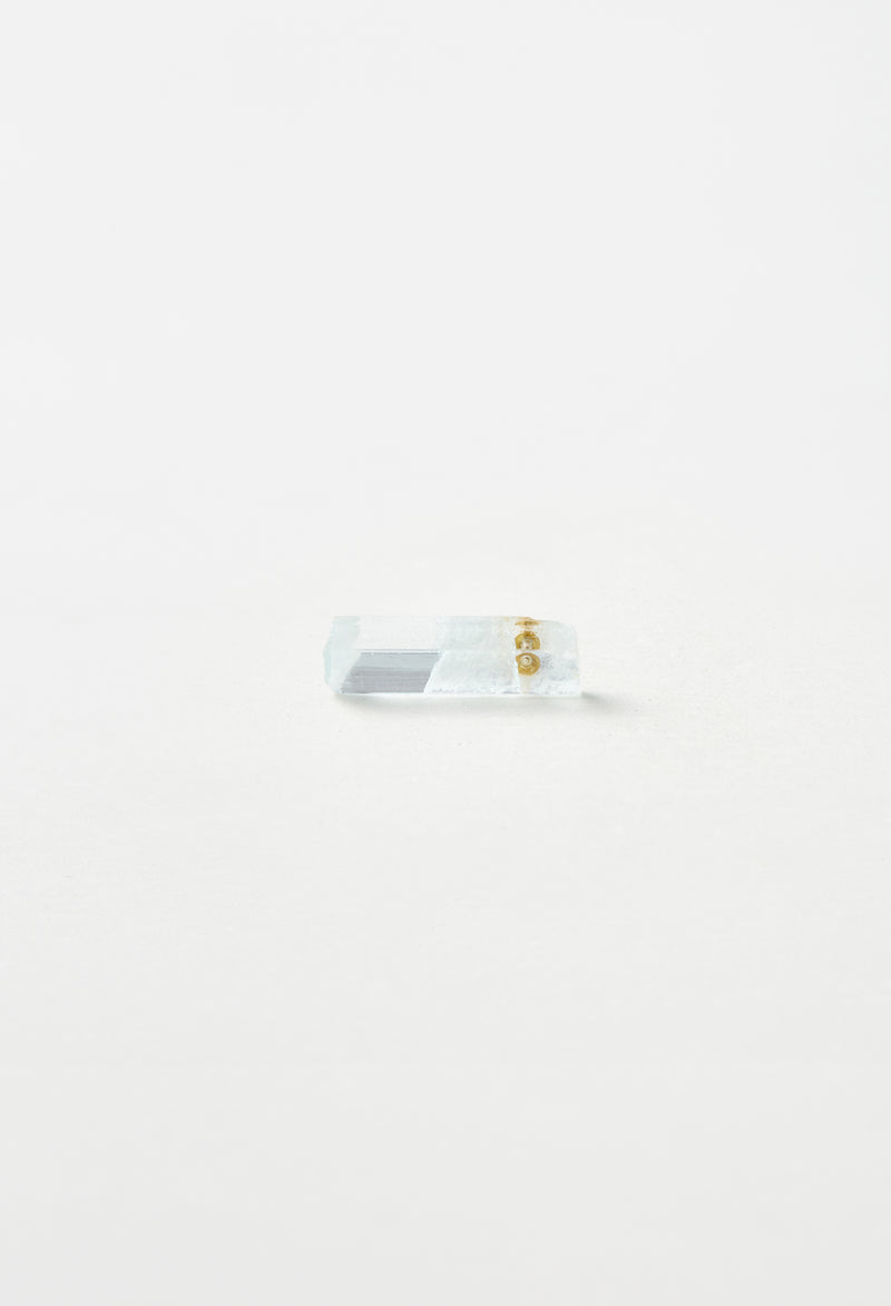 Aquamarine Long Pierce