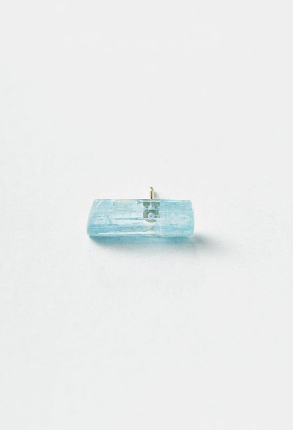 Aquamarine Long Pierce