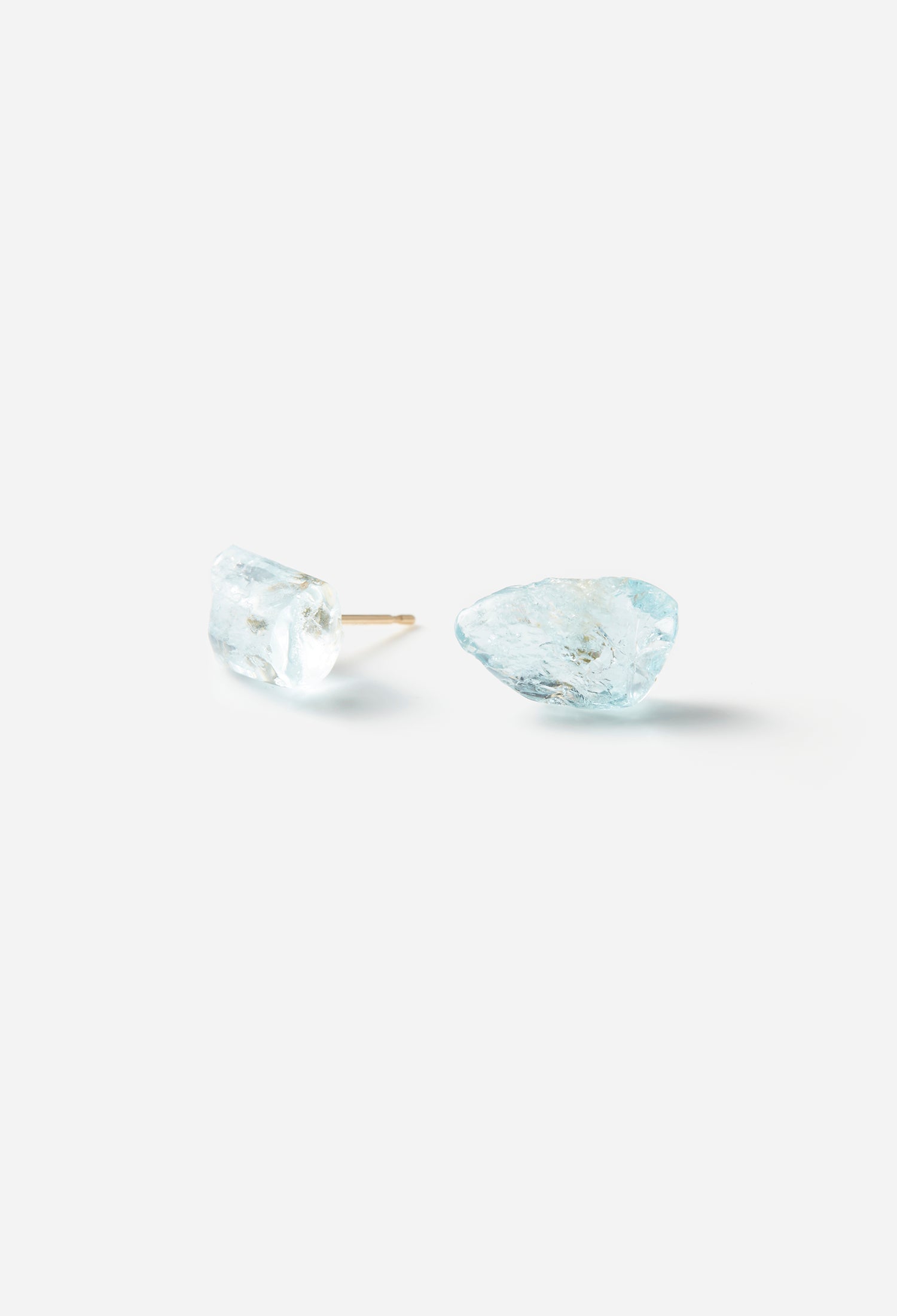 bororo 天然石 シングルピアス　アクアマリン Aquamarine Pierce – bororo