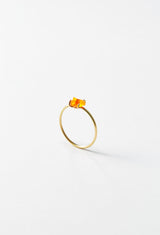 Fire Opal Gem Ring