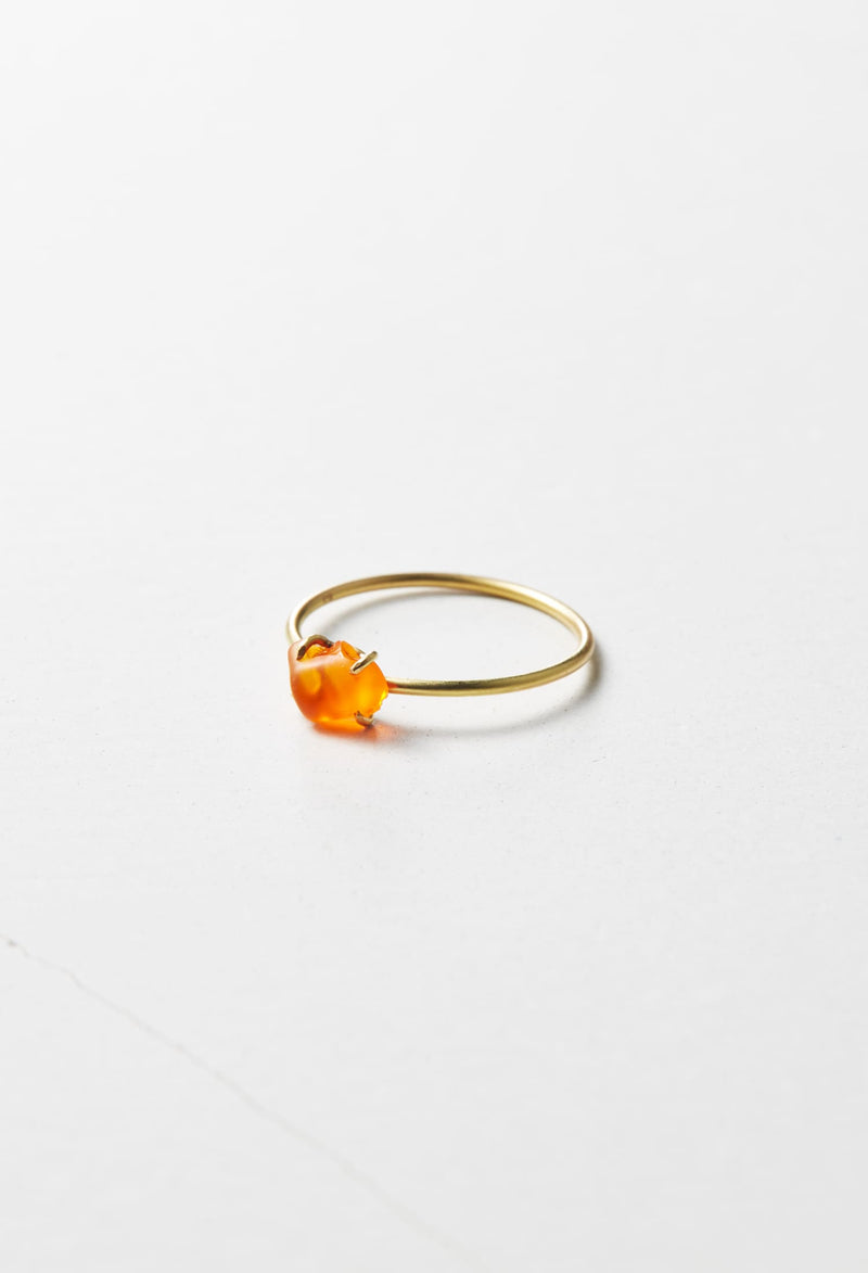 Fire Opal Gem Ring