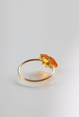 Fire Opal Gem Ring