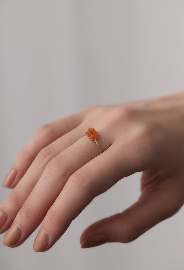[一点もの] Fire Opal Gem Ring